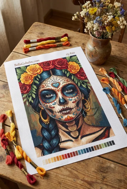 Mexikanische Halloween-Porträtserie – 25-820