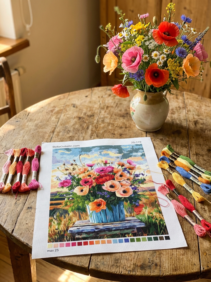 Romantische Sträuße Serie