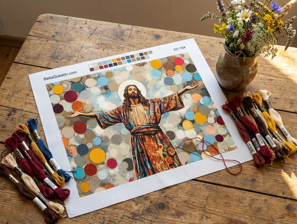 Modernes Bild von Jesus