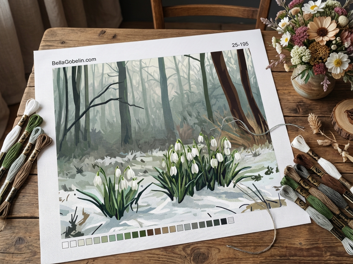 Schneeglöckchen im Schnee