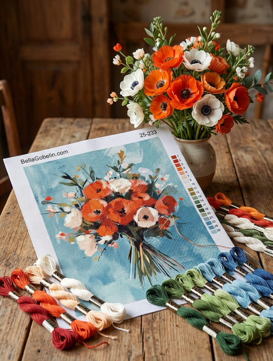 Blumenstrauß Gemälde