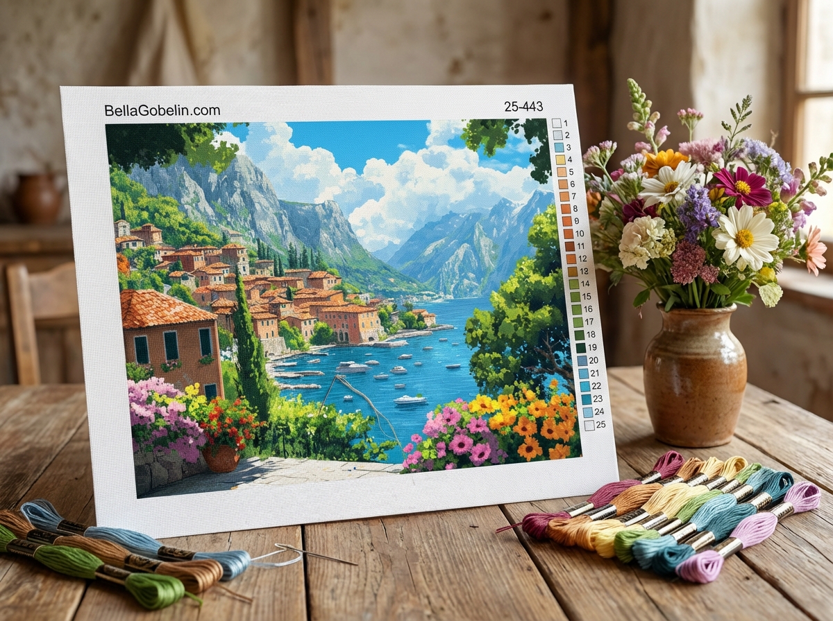 Mediterranes Landschaftsbild