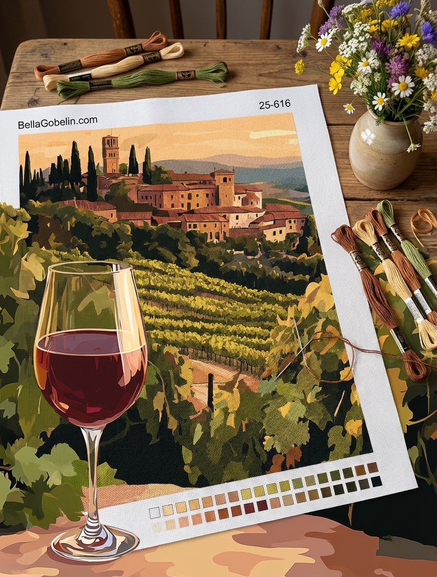 Wunderschönes Toskana, Chianti, Wein