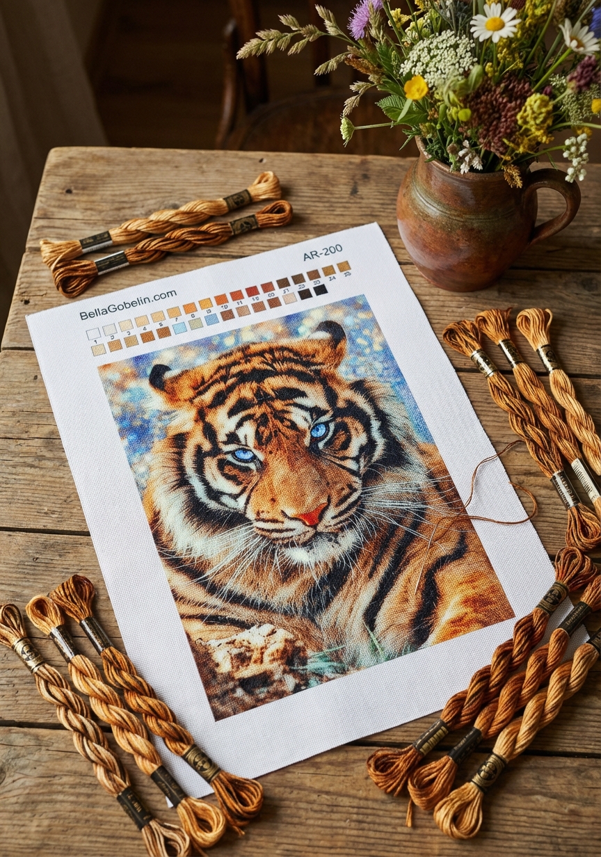 Der blauäugige Tiger