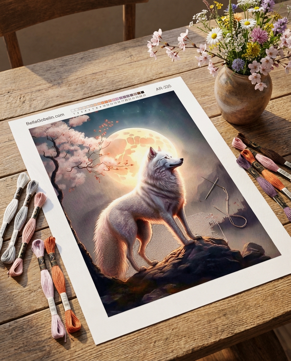 Nachts einsamer Wolf