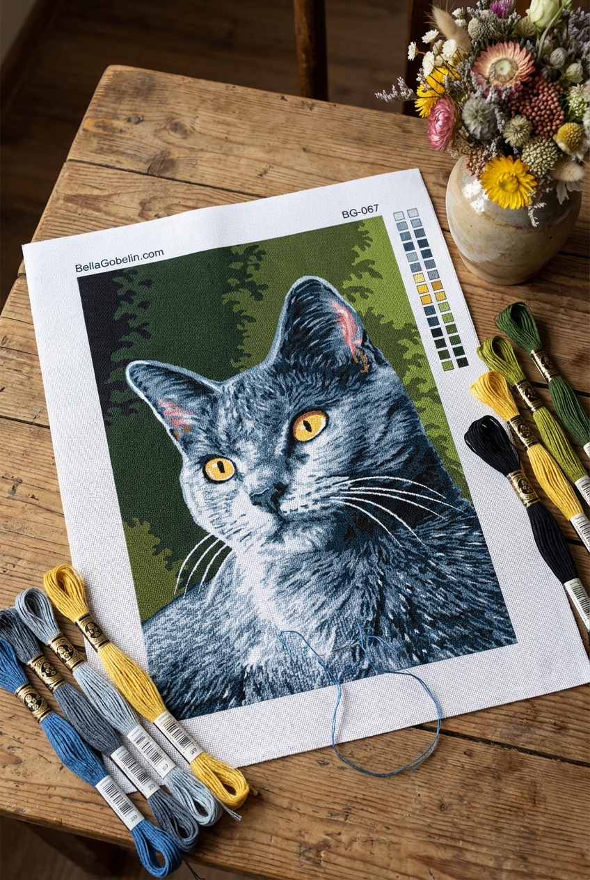 Katzenporträtreihe: Enzo