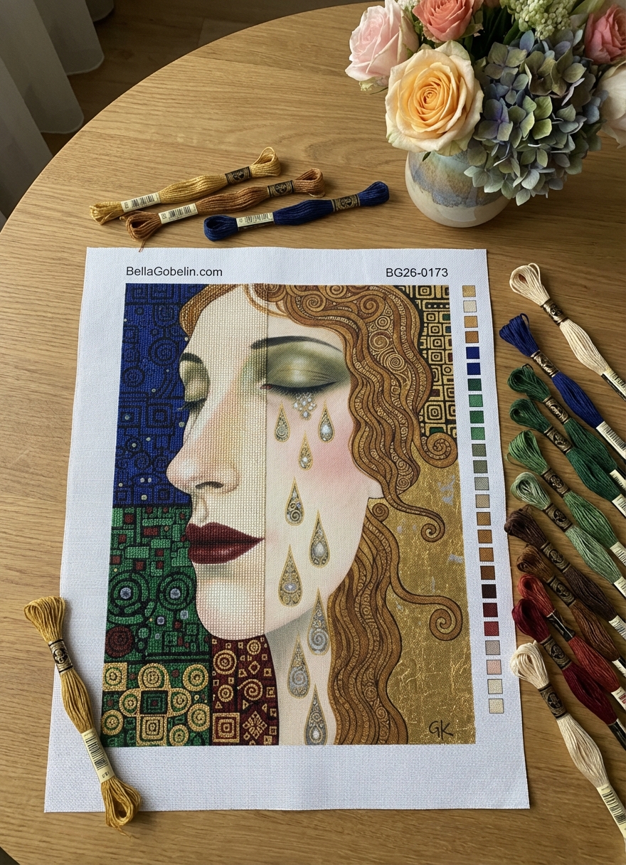 Klimt - Goldene Tränen - Variation 2