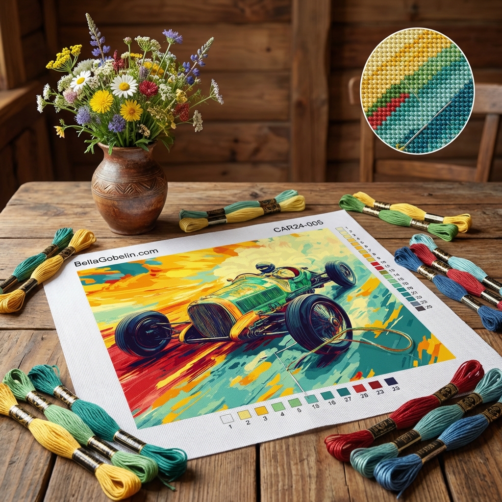 Automobil-Porträt: Der alte Rennwagen