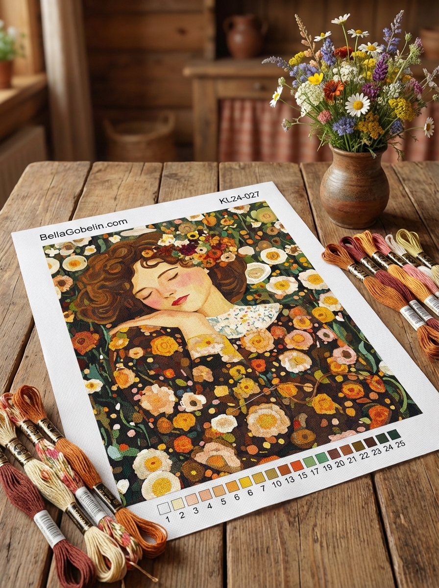 Klimt Stil: Frühling