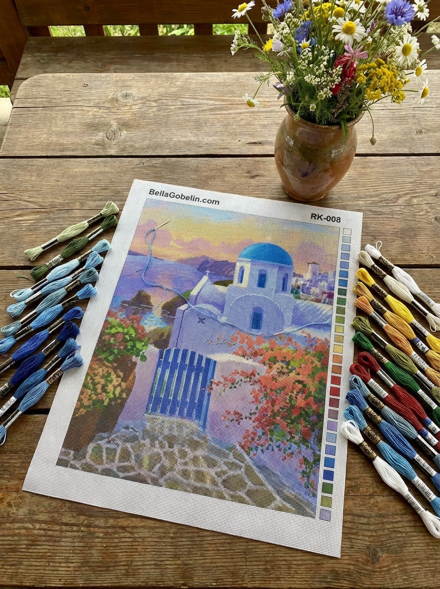 Griechische Stimmung in Santorin