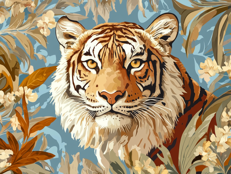 <div class='list-title'>Die Gewinnerin des Tiger-Schönheitswettbewerbs</div><div class='list-plustitle'>Gobelin Stickbild - Stickpackung</div>