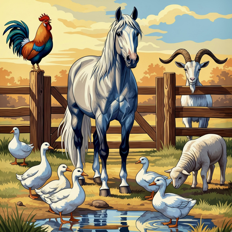 Barátok a baromfiudvarban