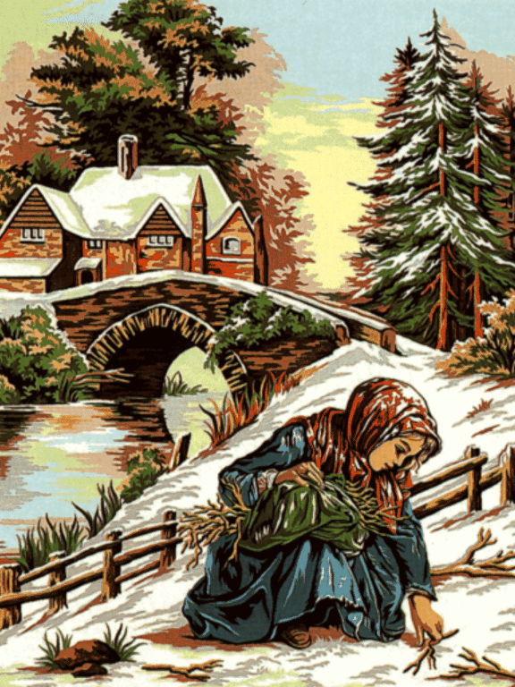 A rőzseszedő kislány