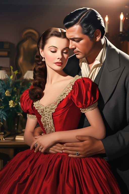 Romantikus pár portréja