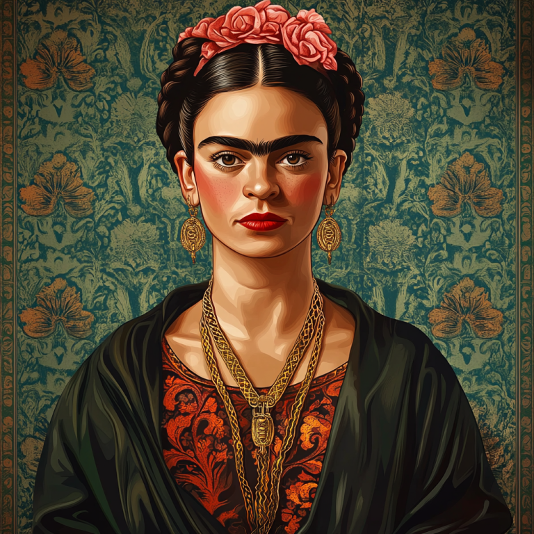 <div class='list-title'>Frida Kahlo Porträt</div><div class='list-plustitle'>Gobelin Stickbild - Stickpackung</div>