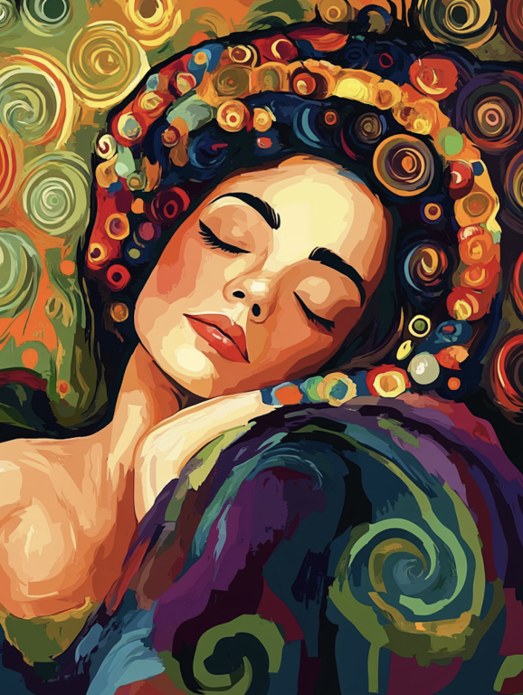 Klimt stílus: Elpilledve