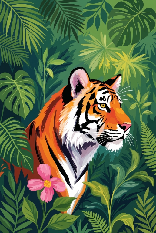 Tigris a dzsungelben
