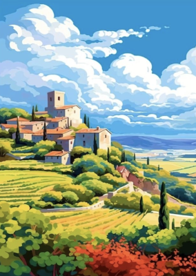 Provence Landschaft