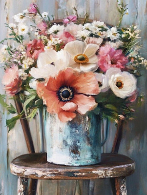 Romantische Sträuße Serie