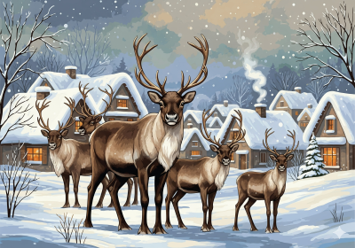 Weihnachtsthemen Reihe