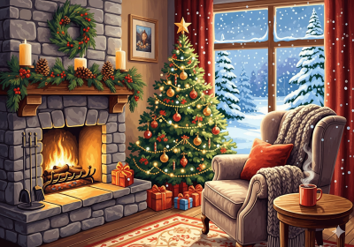 Weihnachtsthemen Reihe