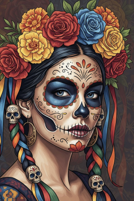 Mexikanische Halloween-Serie