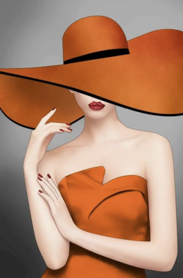 Die geheimnisvolle Dame mit dem Hut