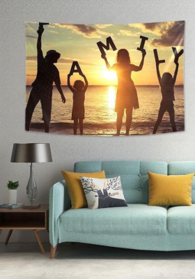 Eindruck von Gobelin nach Foto.