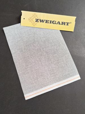 Weißes Zweigart Stramin 88/100 (Nadelkanava) - 15x20 cm