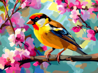 Tengelic kleiner Vogel