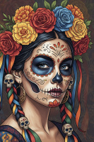 Mexikanische Halloween-Serie