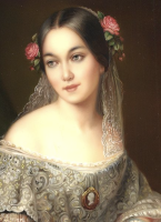 Viktorianisches Damenportrait