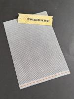 Weißes Zweigart Stramin 44/100 (normale Leinwand) - 20x30 cm